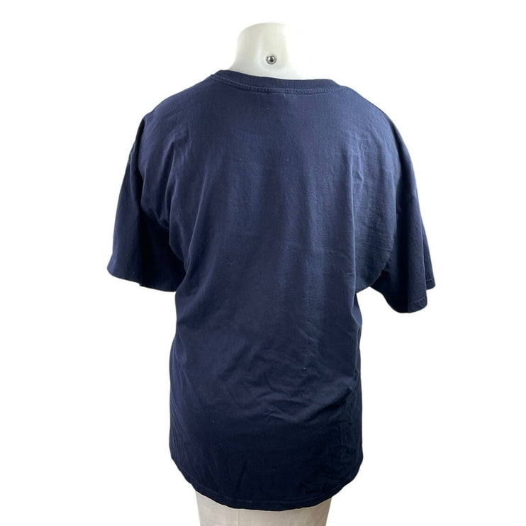 H&M Women's Navy Blue Yale University Short Sleeve T Shirt Tee Top Size XXL