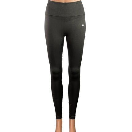 MP Tempo Womens Olive Green Mid Rise Skinny Activewear Workout Leggings Pants S