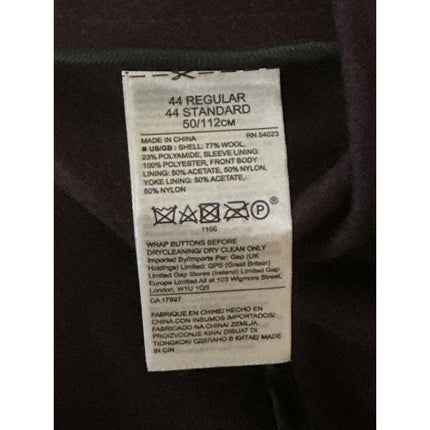 Banana Republic Mario Bellucci Men's Purple Wool Blazer Sposts Coat Jacket 44R