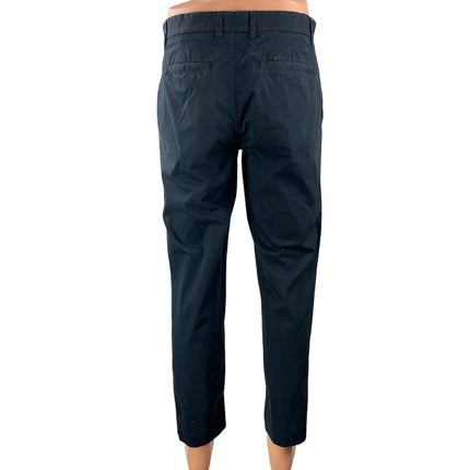 Everlane Men's Black High Rise Slim Fit Tapered Chino Khaki Trouser Pants 31x30