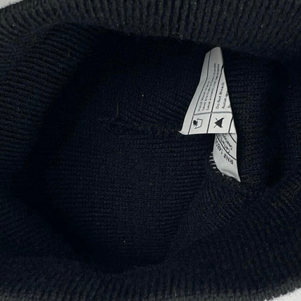 Carhartt A205 Womens Black Knit Winter Snow Short Bonnet Beanie Hat One Size