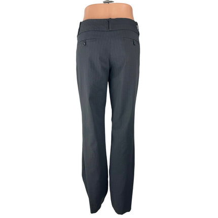The Limited Exact Stretch Women's Black Pinstripe Flared Trousers Pants Size 10L