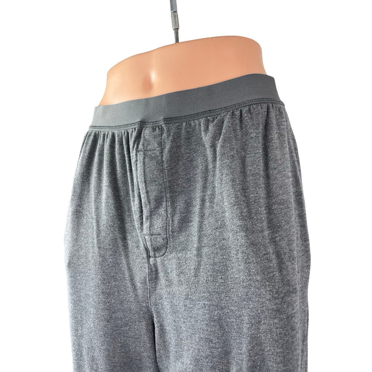 Quince Women's Gray High Rise Pull On Wide Leg Lounge Athletic Trousers Pants M