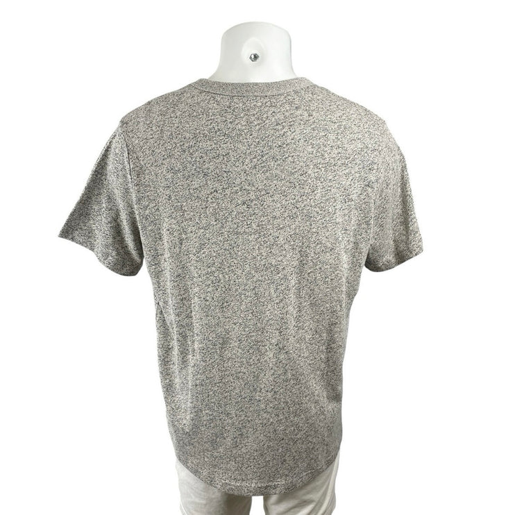 Old Navy Men's Gray Heather Short Sleeve Crew Neck Knit T Shirt Tee Top Size L