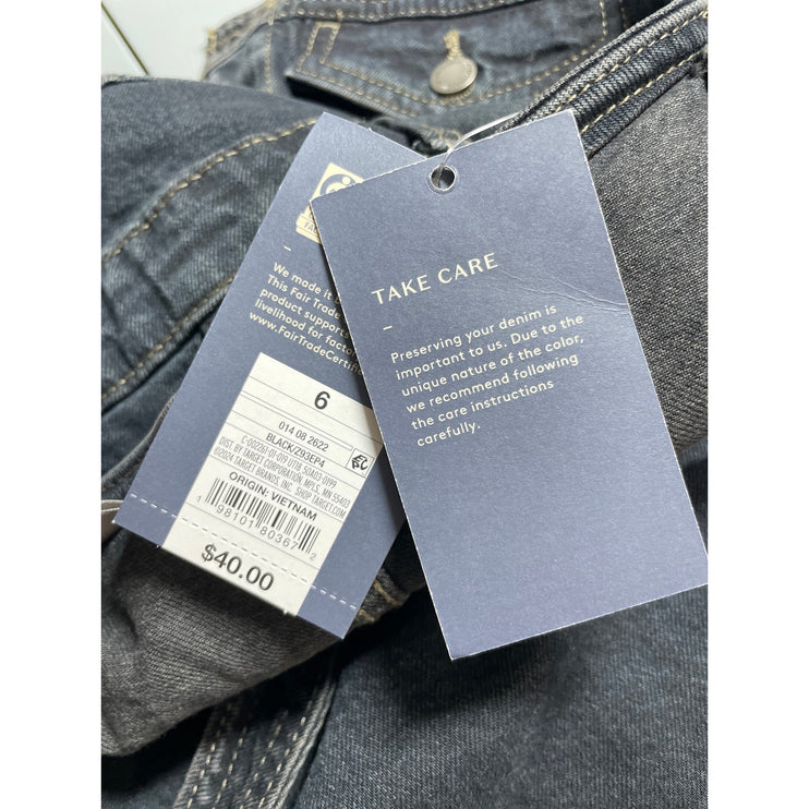 NEW Universal Thread Dark Blue Halter Sleeveless Denim Jean Midi Dress Size 6