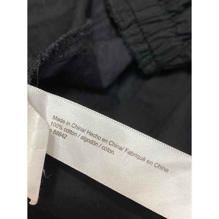 Eloquii Black Off The Shoulder Strapless Bandeau Balloon Peplum Blouse Top Sz 24