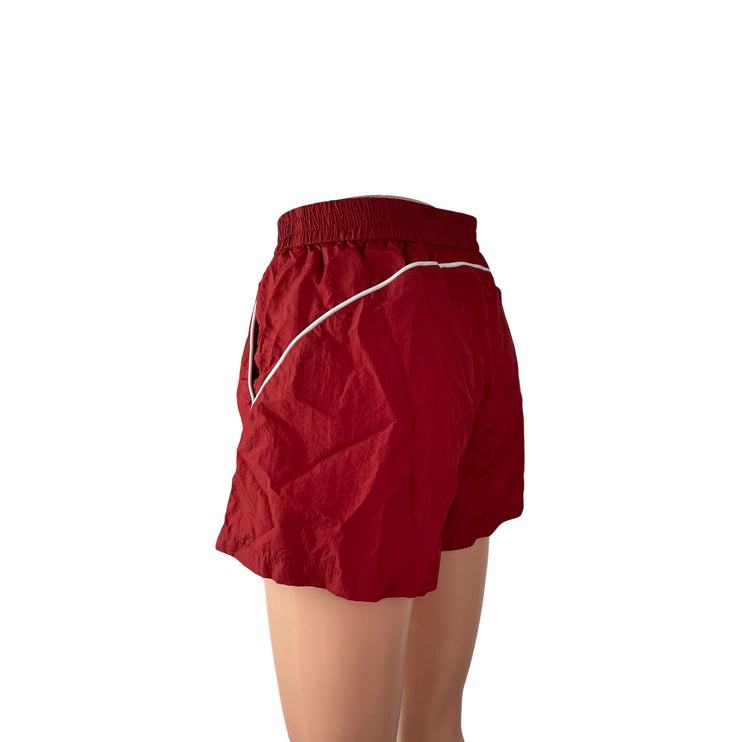 Cider Women's Red High Rise Yoga Running Workout Athletic Mini Shorts Size XS