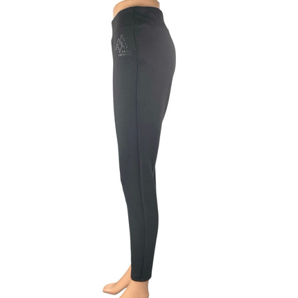 AX Armani Exchange Women's Black Logo High Rise Leggings Sweat Pants Size S
