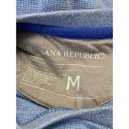 Banana Republic Men's Blue Crewneck Long Sleeve Knit Sweatshirt Sweater Top Sz M