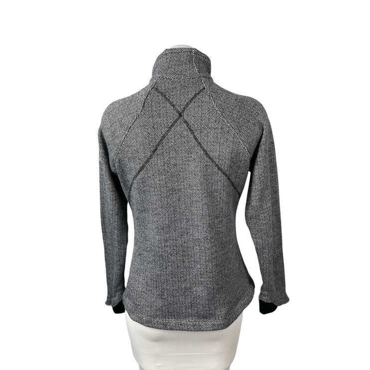 Columbia Optic Got It II Women's Herringbone Long Sleeve Sweater Coat Jacket M