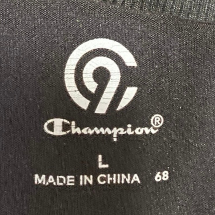 Champion Black Elastic Waist Drawstring Mini Activewear Tennis A-Line Skirt Sz L