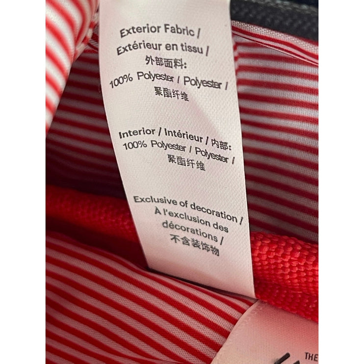 Herschel Settlement Unisex Black Travel School Zipper Pocket Adjustable Backpack