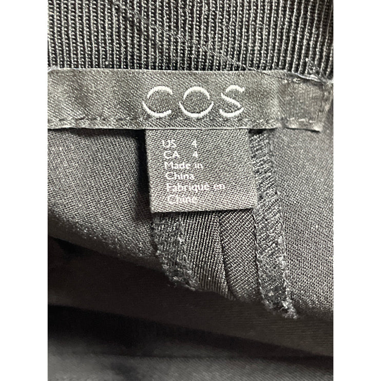 COS Women's Black Mid Rise Pull On Elastic Waist Stretch Leggings Pants Size 4