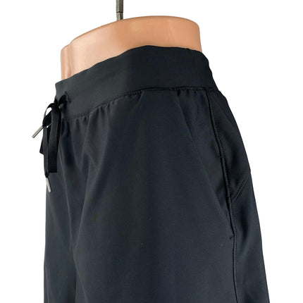 Old Navy Active Powersoft Women's Black Bermuda Workout Athletic Shorts Size L