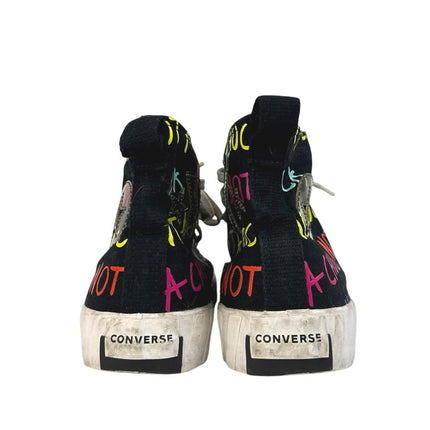 Converse Not A Chuck Unisex Black High Top Lace Up Sneakers Shoes Size M-8/W-10
