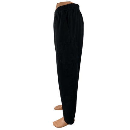 Dickies Men's Black V Neck Short Sleeve Pants Medical Nurse Scrub Set Size M