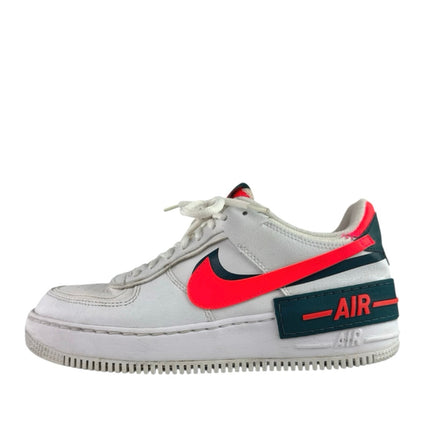 Nike Air Force 1 Low Shadow Men's White Low Top Lace Up Sneakers Shoes Size 9.5