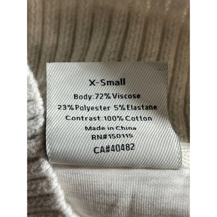 Varley Barker Women's Ribbed High Neck Long Sleeve Sweatshirt Sweater Top Sz XS