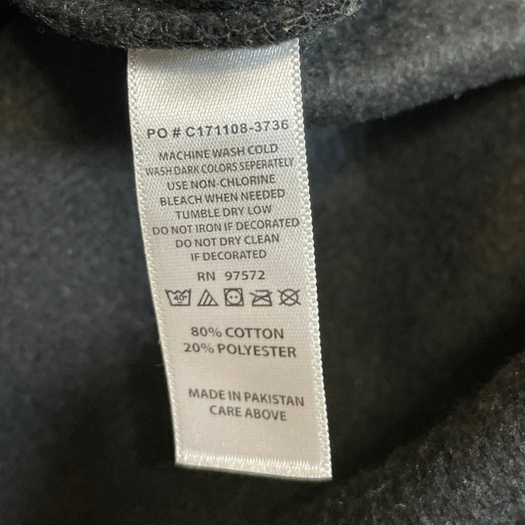 Landway Rockridge Mens Black Logo Mock Neck Long Sleeve Sweater Sweatshirt Top L