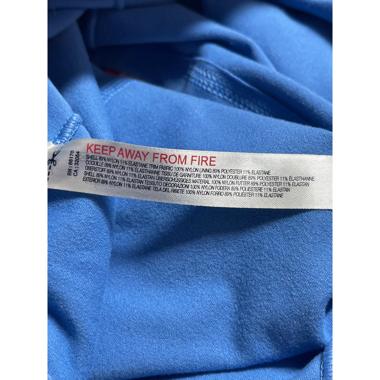 Free People FP Movement Run For The Hills Blue High Rise Athletic Shorts Size M