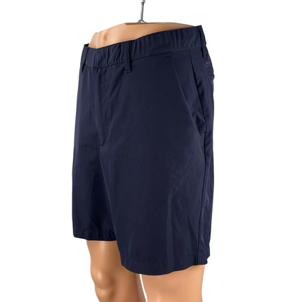 Fabletics Men's Navy Blue Mid Rise Chino Khaki Casual Golf Bermuda Shorts Size M