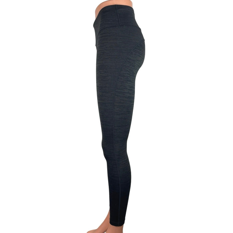 Outdoor Voices Black Mid Rise Pull On Yoga Cropped Athletic Leggings Size XS