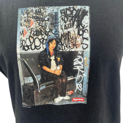 Supreme Lady Pink Black Men's Short Sleeve Cotton Graphic Tee T-shirt Top Size M
