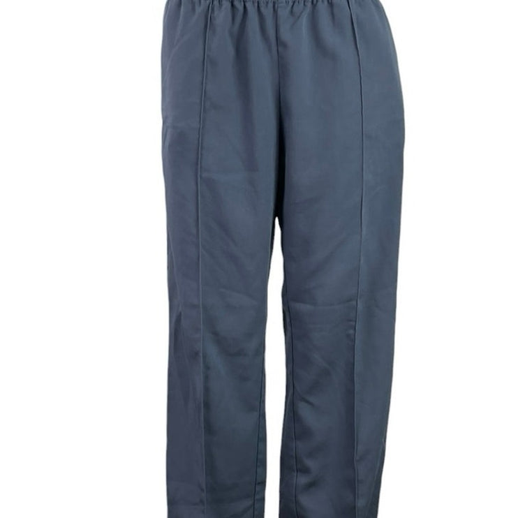 Weekday Women's Blue Pull On High Rise Baggy Wide Leg Trousers Pants Size 38