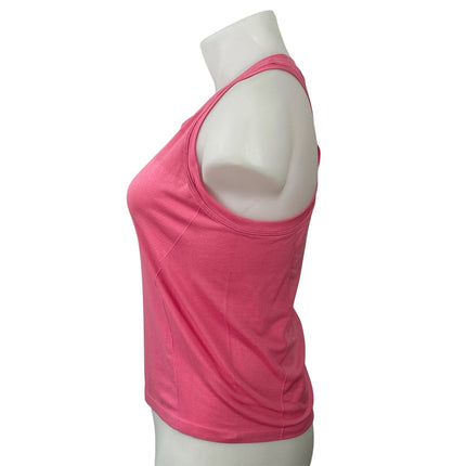 Aritzia Golden Womens Pink Sleeveless Racerback Activewear Running Tank Top XL