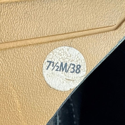 Vince Camuto Riggie Womens Black Leather Block Heel Pointed Toe Boots Bootie 7.5