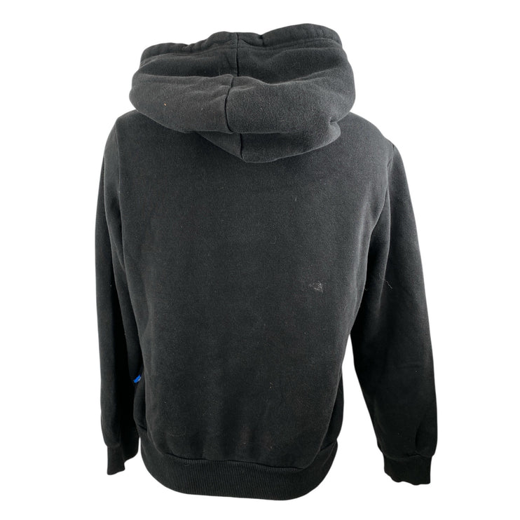 Adidas Women's Black Trefoil Long Sleeve Hoodie Hooded Sweatshirt Top Size S