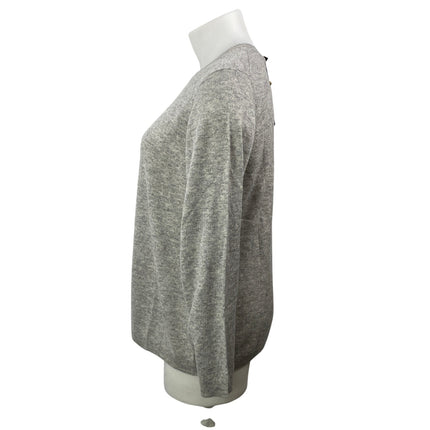 NEW Charter Club Women's Gray 100% Cashmere Long Sleeve Knit Sweater Top Size 2X
