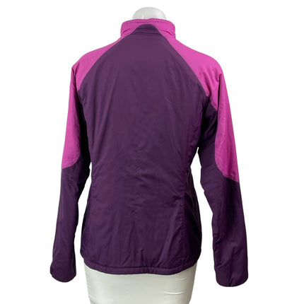Eddie Bauer First Ascent PrimaLoft Pink Purple Insulated Puffer Jacket Size S