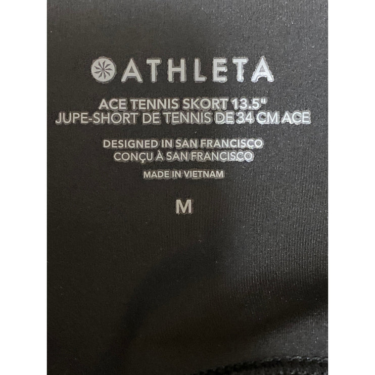 Athleta Ace Sports Athletic Activewear Skater Mini Flare A-Line Skort Skirt Sz M