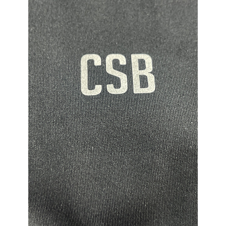 CSB x IM Women's Black Cinch Yoga Workout Running Athletic Leggings Pants Size S