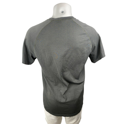 Lululemon Men's Gray Short Sleeve Running Workout Athletic T Shirt Tee Top L/XL