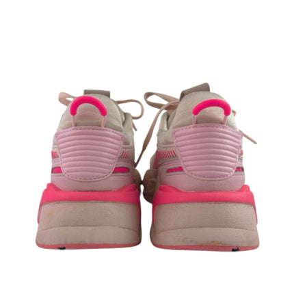 PUMA RS-X Soft Women's Pink Low Top Lace Up Athletic Running Sneakers Shoes Sz 8