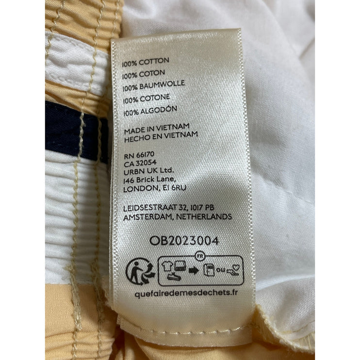 Urban Outfitters BDG Women's Yellow High Rise Elastic Waist Mini Shorts Size M