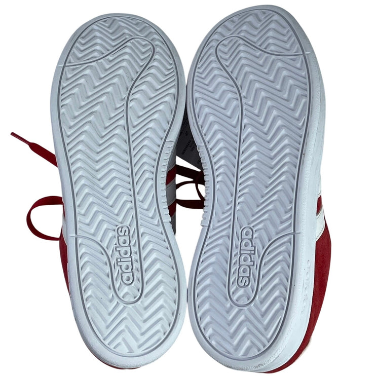NEW Adidas Grand Court Alpha Women's Red Lace Up Low Top Sneakers Shoes Size 8.5