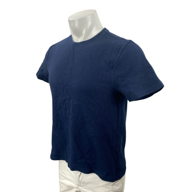 Zudio Men's Navy Blue Short Sleeve Crew Neck Basic Casual T Shirt Tee Top Size M