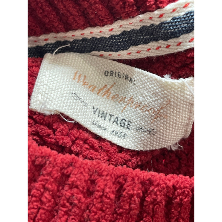 Weatherproof Vintage Women's Red Long Sleeve Mock Neck Knit Sweater Top Size XXL