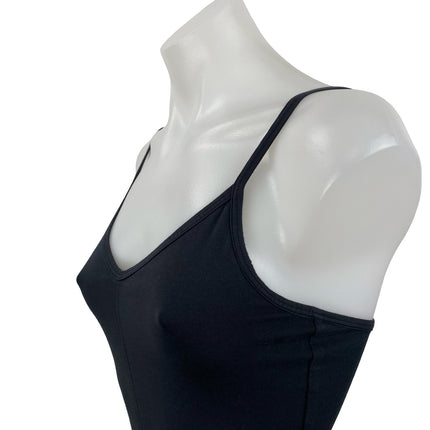 Everlane Women's Black Sleeveless V Neck Camisole Tank Shapewear Bodysuit Top XS
