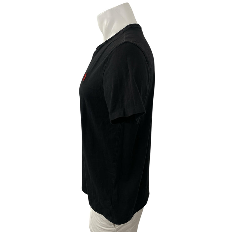 Polo Ralph Lauren Iconic Men's Black Crew Neck Short Sleeve Tee T-Shirt Top Sz M