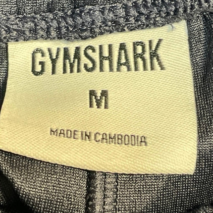 Gymshark Womens Navy Blue Mesh Straight Leg High Waisted Active Trousers Pants M