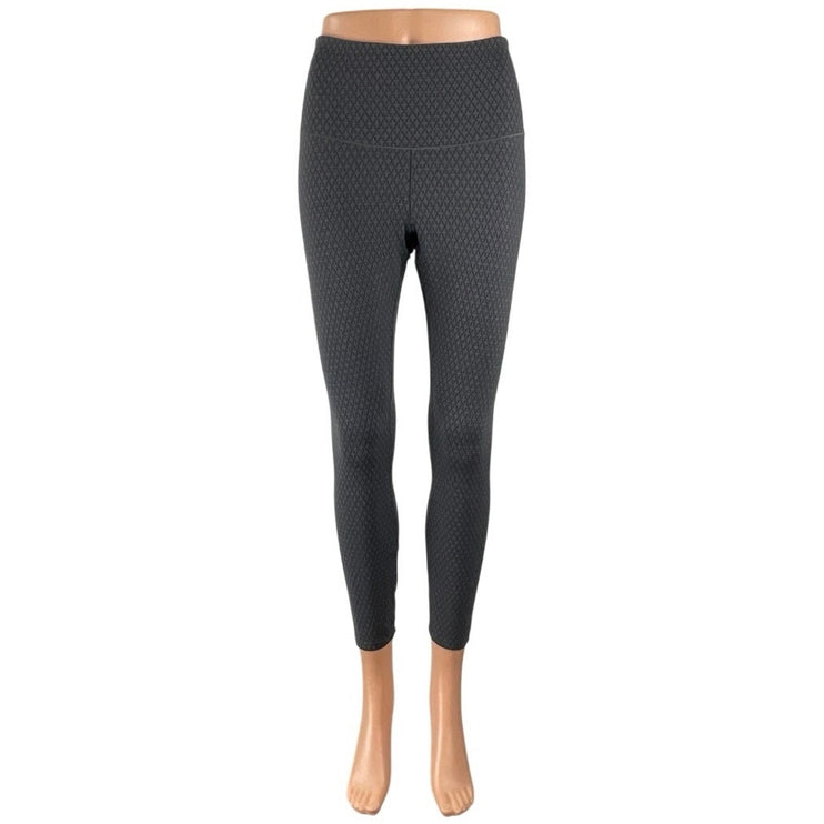 Rhone Revive Gray Geometric Yoga Gym Workout Athletic Activewear Legging Pants M