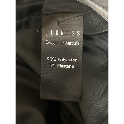 NEW Lioness Women' Black Long Sleeve Double Breasted Blazer Suit Jacket Size XXL