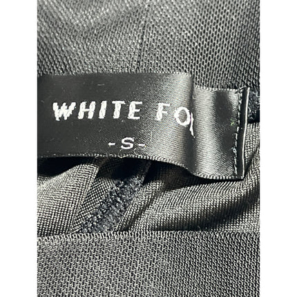 White Fox Womens Black Slim Fit High Rise Bootcut Flare Trousers Dress Pants S