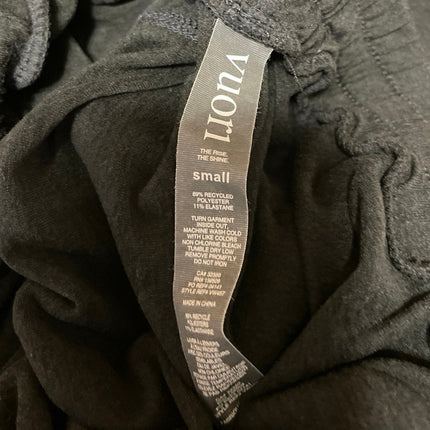 Vuori Womens Black High Rise Elastic Waist Ankles Cuffed Trouser Jogger Pants S