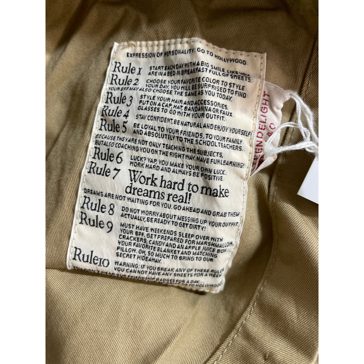 NEW Go to Hollywood Girl's Multicolor Striped Button Midi Shirt Dress 140 US 10