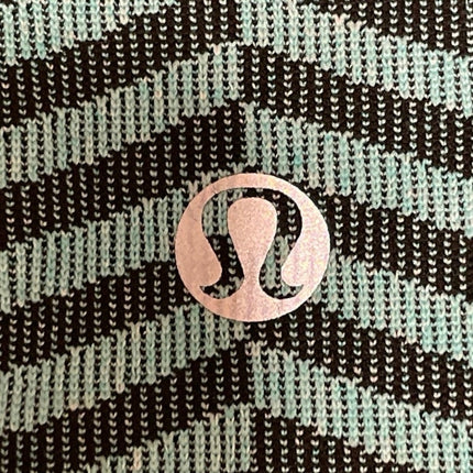 Lululemon Women's Green Striped Swiftly Tech Racerback Athletic Tank Top Size S